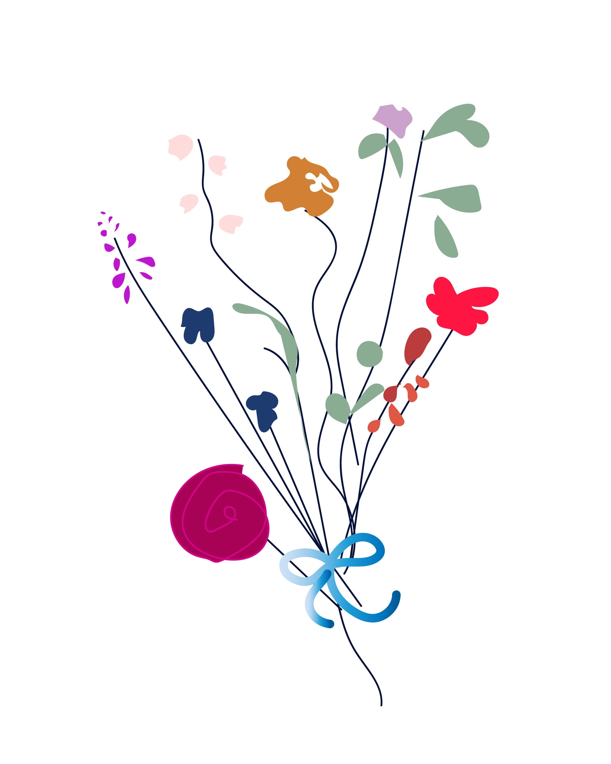 Pequeño Le petit bouquet qui fait toujours plaisir
